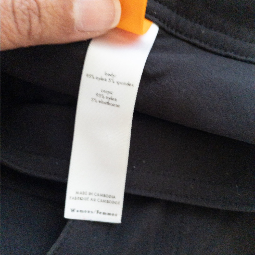Lucy Black A-Line Skort Size M - Picture 3 of 7